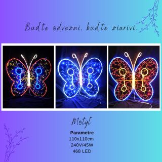 Jar je tu! 🌷 Dodajte svojej záhrade motýlie krídla s našou novou svetelnou dekoráciou. Naše Motýle sú vyrobené u nás na...