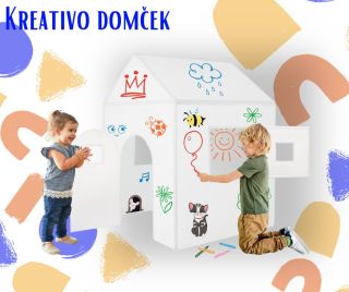 ✨ Domček, ktorý rastie s fantáziou! 🎨🏡 Predstavujeme Kreativo domček – priestor, kde sa detská fantázia mení na...